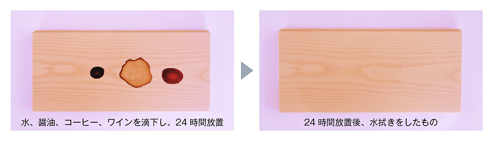汚れ落とし画像