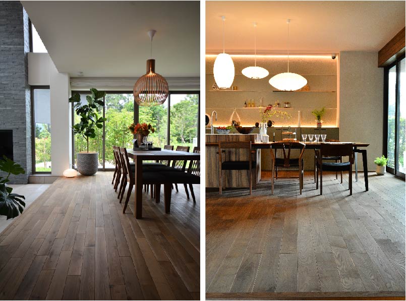 草木染フローリングのお手入れ方法 無垢フローリング 無垢材 無垢内装材 マルホン